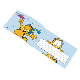 6 Invitaciones Garfield