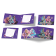 6 Invitaciones Monster High