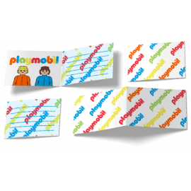6 Invitaciones Playmobil