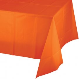 Mantel de Plástico 274 X 137 cm Naranja
