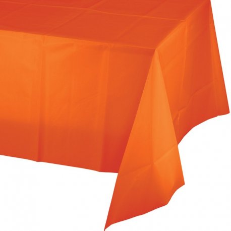 Mantel de Plástico 274 X 137 cm Naranja