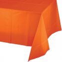 MANTEL DE PLASTICO 274 x 137 CM SUNKISSED ORANGE