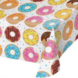 Mantel De Plástico 259 X 137 cm Donut Time