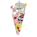 100 Bolsa Cono 20 X 40 Bob Esponja