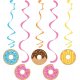 5 Decoraciones Colgantes Donut Time