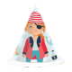 6 Gorros Pirate Party
