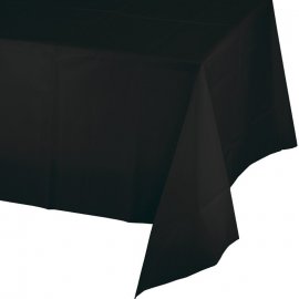 Mantel de Plástico 274 X 137 cm Negro