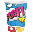 8 Vasos Superhéroes 250 ml