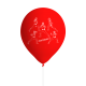 8 Globos Latex Power Rangers
