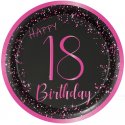 8 Platos 23 Cm Elegant Pink 18 años
