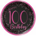 8 Platos 23 Cm Elegant Pink 100