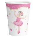 8 VASOS BALLET 250 ml