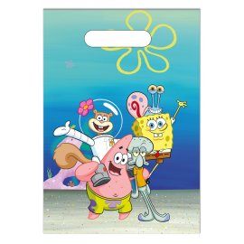 6 Bolsas Bob Esponja