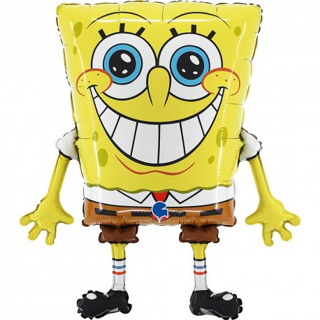 Globo Forma Bob Esponja 44 x 57 cm