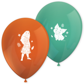 8 Globos Vaiana de Látex