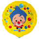 Globo Foil Pyaso Plim Plim Redondo 46 cm