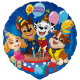 Globo Foil Paw Patrol Redondo 46 cm