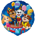 Globo Foil Paw Patrol Redondo 46 cm