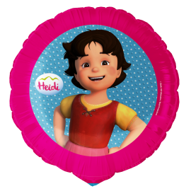 Globo Foil Heidi Redondo 46 cm