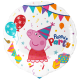 Globo Foil Peppa Pig Redondo 46 cm