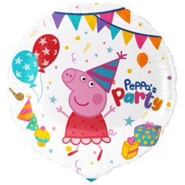 Globo Foil Peppa Pig Redondo 46 cm