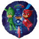 Globo Foil Pj Masks Redondo 46 cm