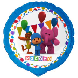 Globo Foil Pocoyo Redondo 46 cm