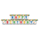 Guirnalda Happy Birthday 230 cm Block Party