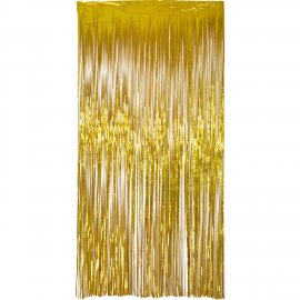 Cortina de Fiesta Laser Beam Gold 2 x 1 m
