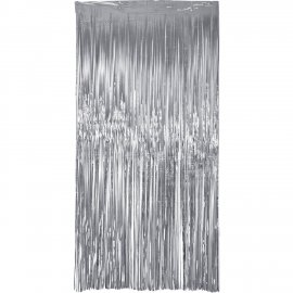 Cortina de Fiesta Laser Beam Silver 2 x 1 m