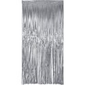 Cortina de Fiesta Laser Beam Silver 2 x 1 m