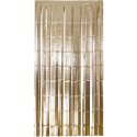 Cortina de Fiesta Matt Gold 2 x 1 m