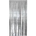 Cortina de Fiesta Matt Silver 2 x 1 m