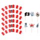 6 Cupcake Deco Pirata