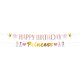 Guirnalda con Letras Princesa 1,5 m
