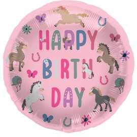 Globo de Foil Horse 45 cm