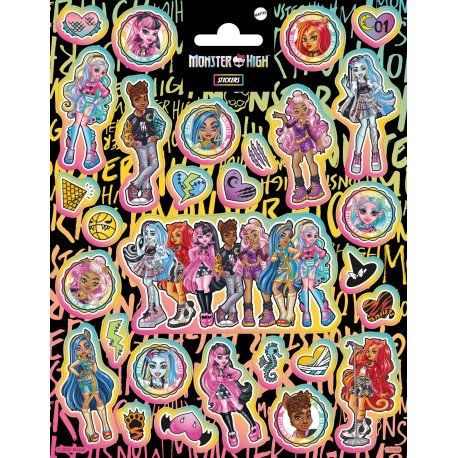 Pegatinas Grandes Monster High 156 x 200 mm