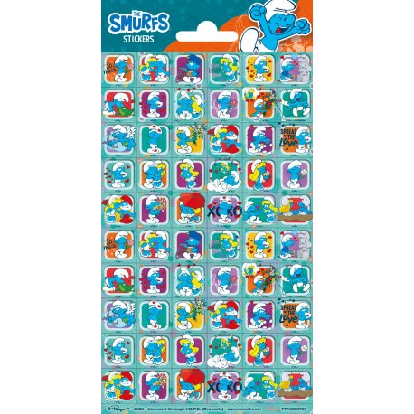 Pegatinas Pitufos 102 x 200 mm