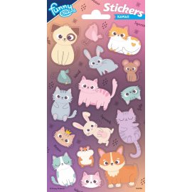Pegatinas Gatos 102 x 200 mm