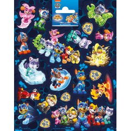 Pegatinas Grandes Patrulla Canina Mighty Pups 156 x 200 mm