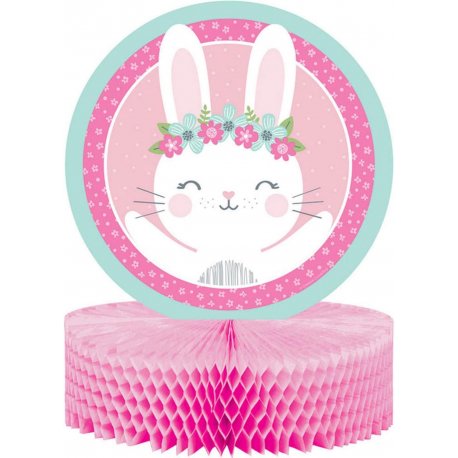 Centro de Mesa 1ST BDAY BUNNY