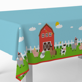 Mantel de Plástico 274 X 137 cm Farmhouse Fun