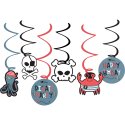 6 Decoraciones Colgantes Pirata