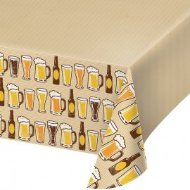 Mantel De Plástico 259 X 137 cm Cheers & Beers