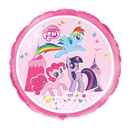 Globo My Little Pony Pink Redondo 46 cm