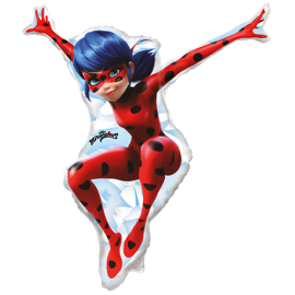 Globo forma Ladybug 86 x 76 cm
