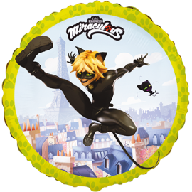 Globo Cat Noir Redondo 46 cm