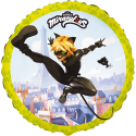 Globo Cat Noir Redondo 46 cm