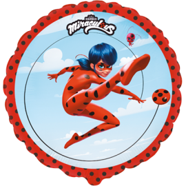 Globo Ladybug Miraculous Redondo 46 cm