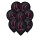 8 Globos de Látex 60 Años Elegant Pink